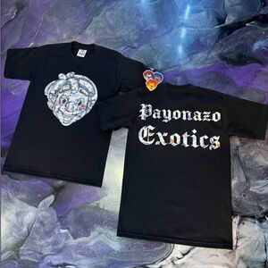 Payonazo Clothing All‎ Bluez Shirt Black M NWOT